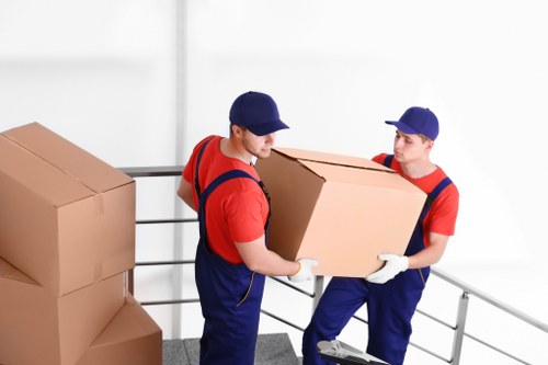 Secure payment area for Belsizepark Removals with encrypted checkout