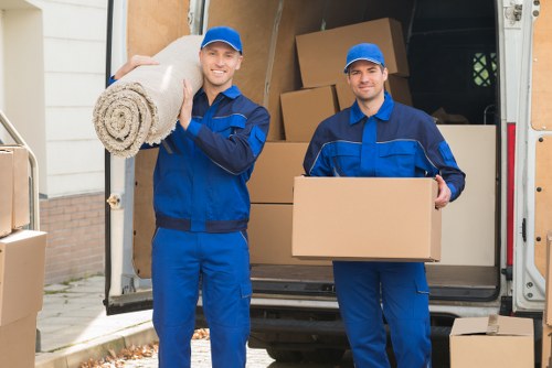Man and van removals service supporting a move near Belsizepark