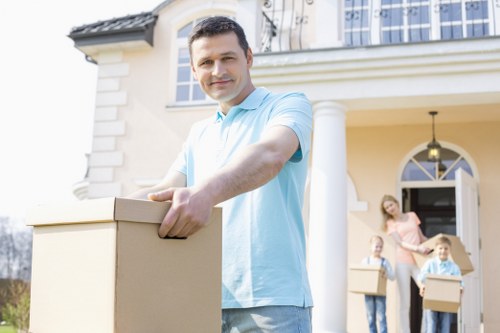 Risk assessment being carried out before a house move