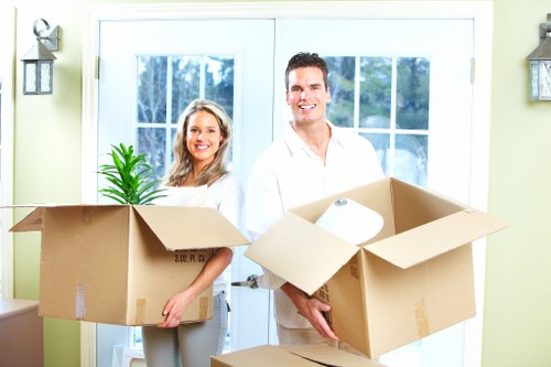 Packing and furniture loading for a local removal in Belsize Park