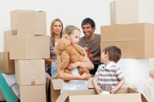 Professional house removals support for Belsizepark customers